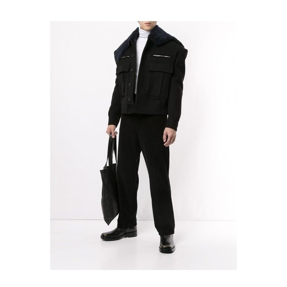 Raf Simons Lamb Fur Collar Jacket - Picture 3 of 9